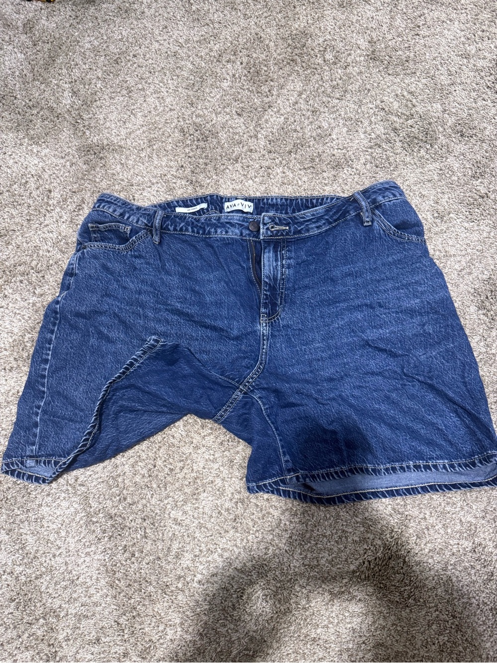 Ava & Viv Blue Denim Jean Shorts